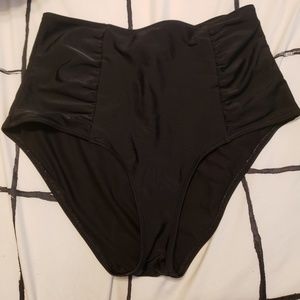 high waisted bathing suit bottom